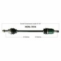 Wide Open OE Replacement CV Axle for HONDA FRONT L SXS700M2 PIONEER 700/-4 HON-7014